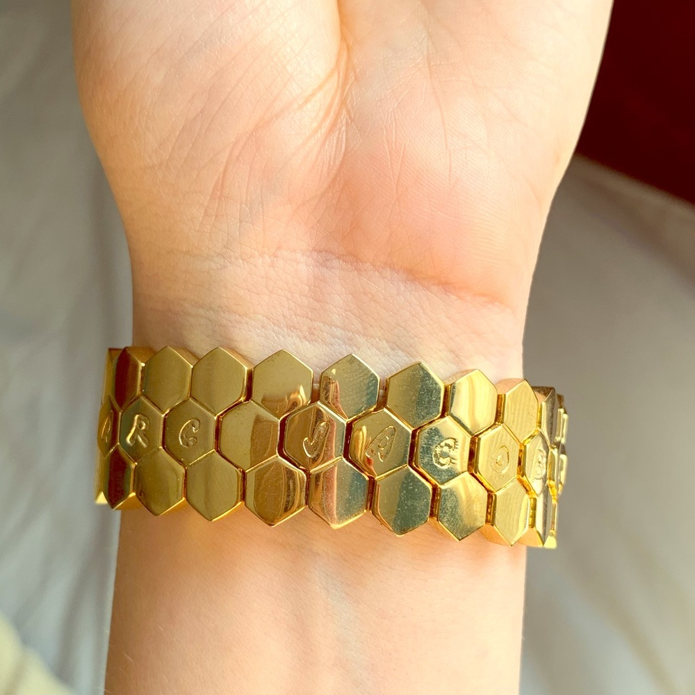 Marc by Marc Jacobs gold chain bracelet